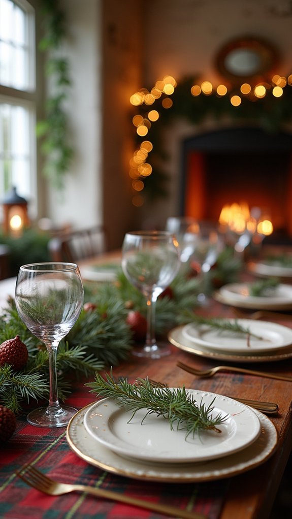 personalized holiday place cards