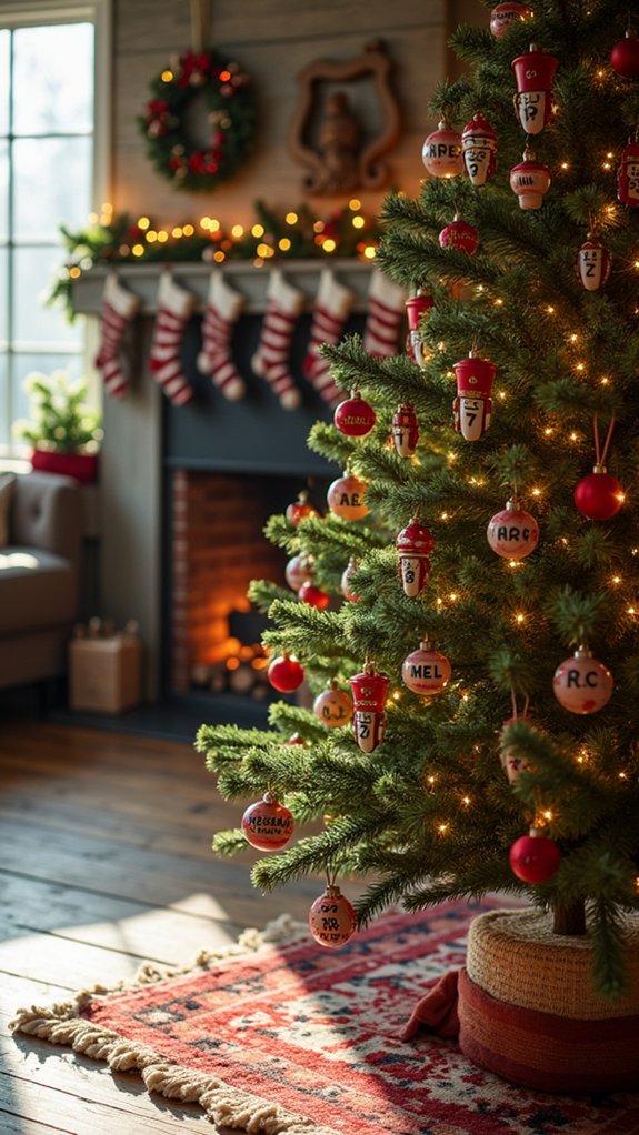 personalized holiday tree decor