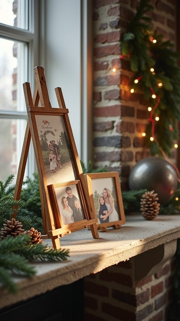 personalized photo display easel