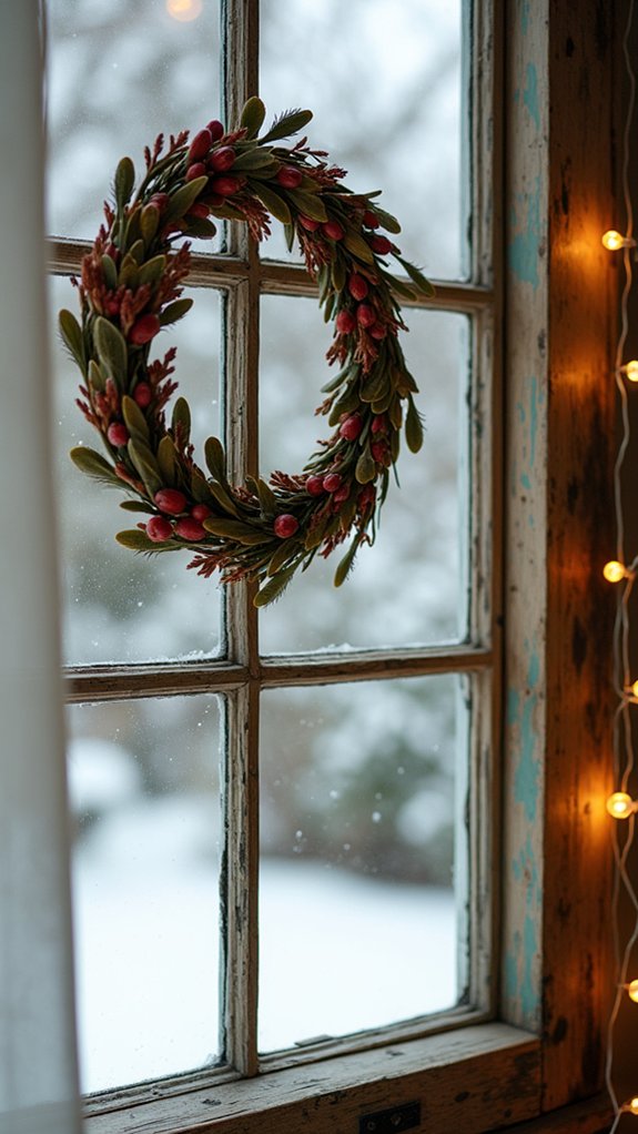 personalized rustic holiday decor