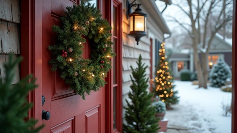 pine wreaths for christmas