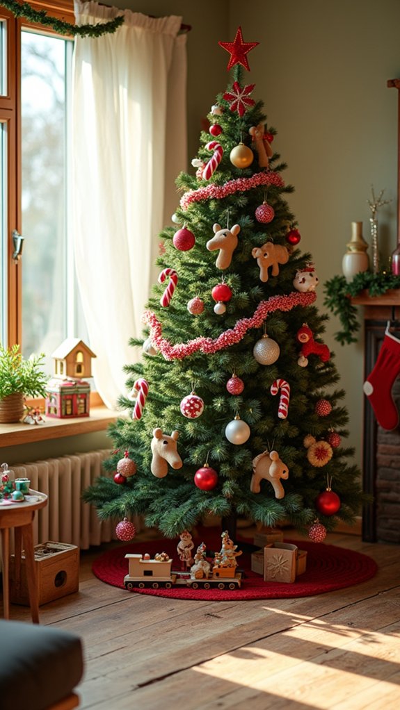 playful christmas diorama scenes