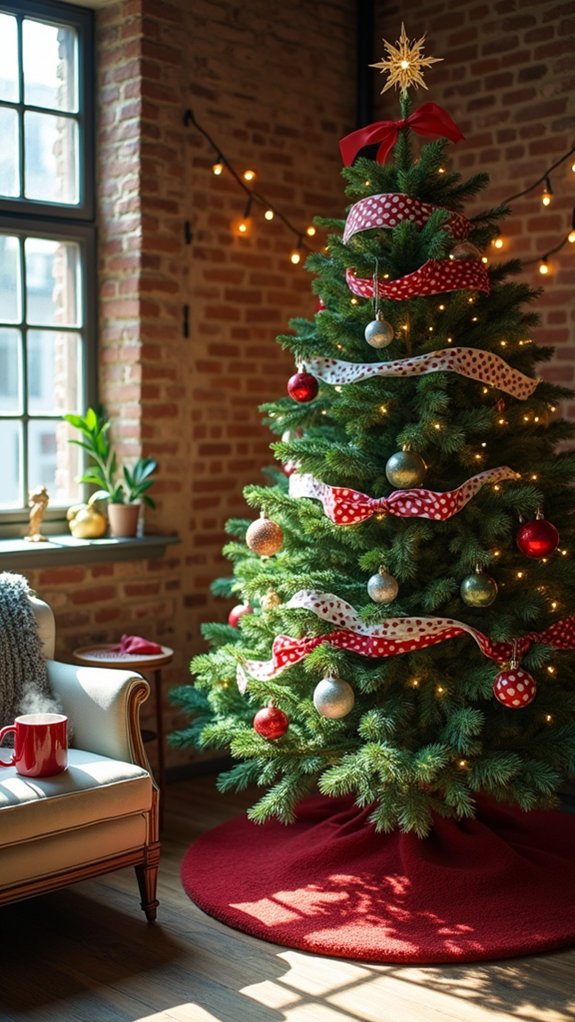 playful polka dot ribbon