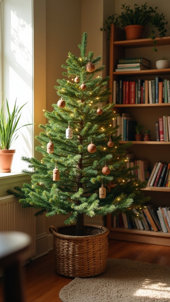 potted tree for holidays