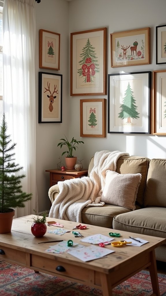 printable festive wall art