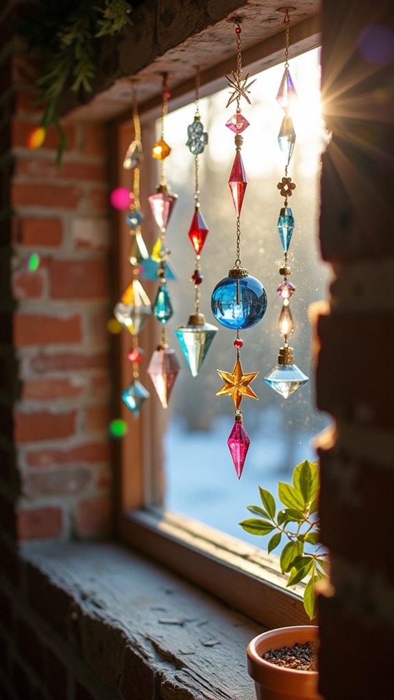 rainbow prism holiday decor