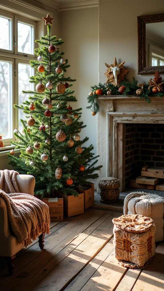 recycled ornaments for holidays