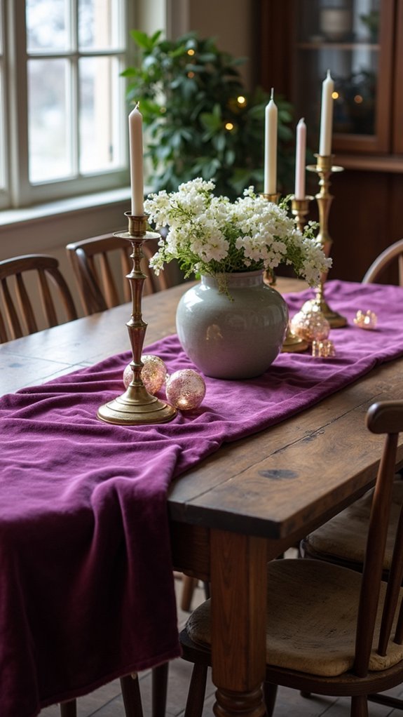 regal rich purple velvet