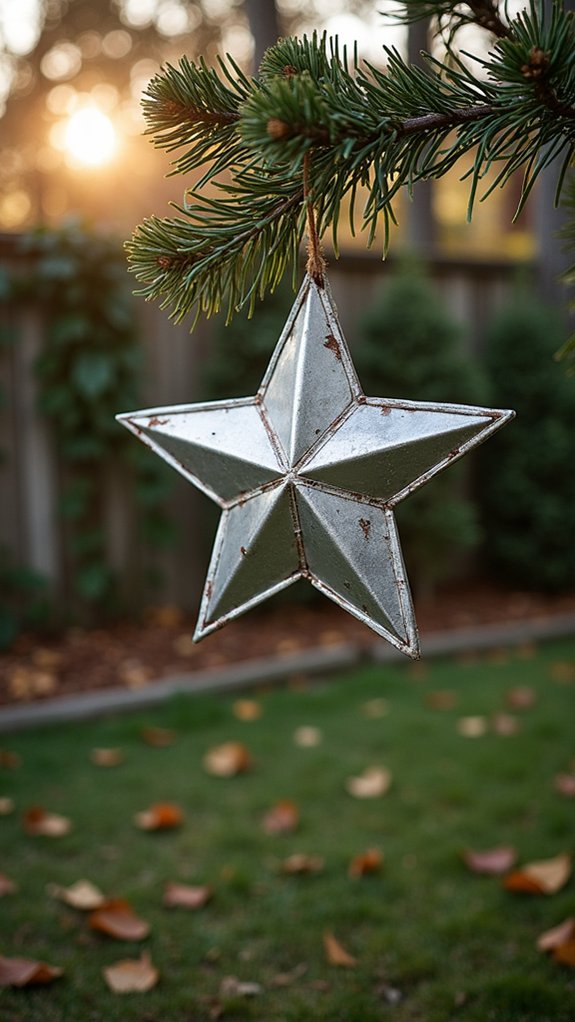repurposed festive jar ornaments