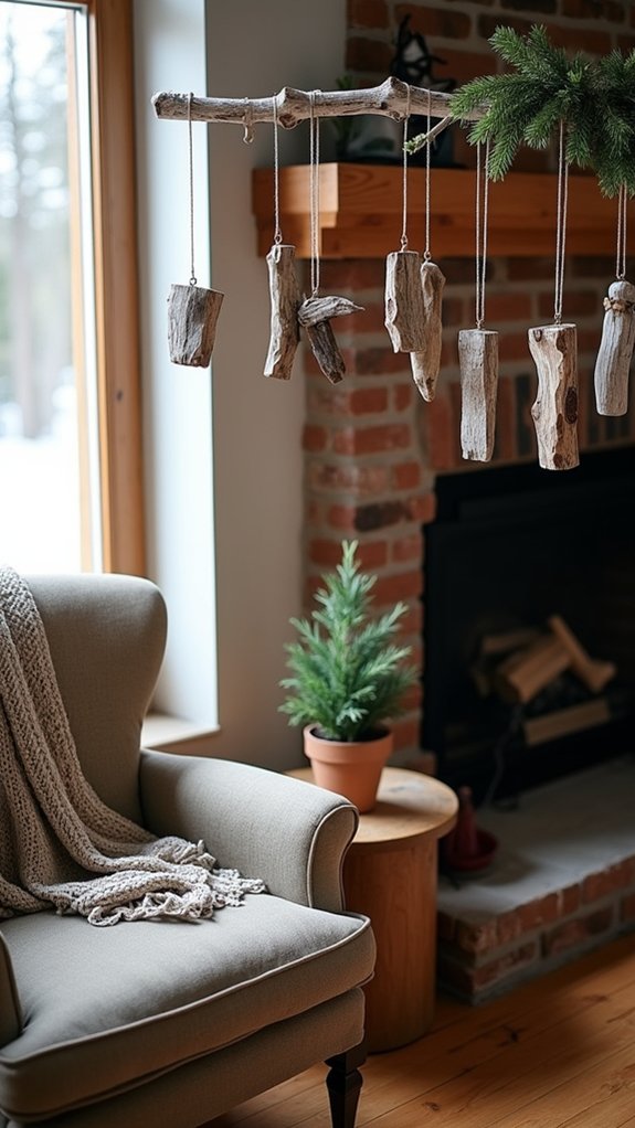 rustic beach inspired holiday decor