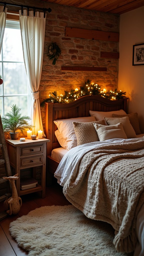 rustic decor for winter