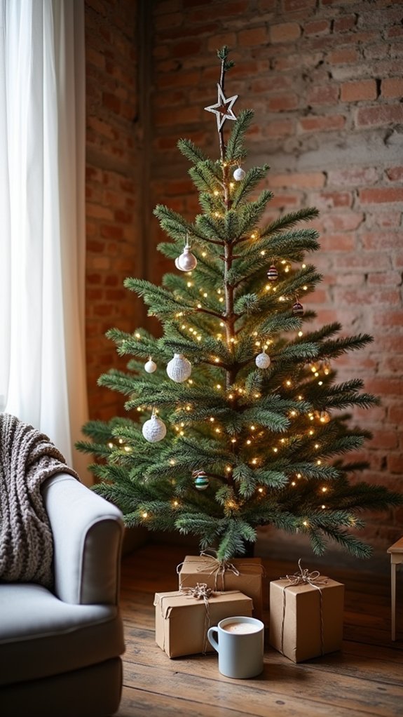 rustic diy christmas tree
