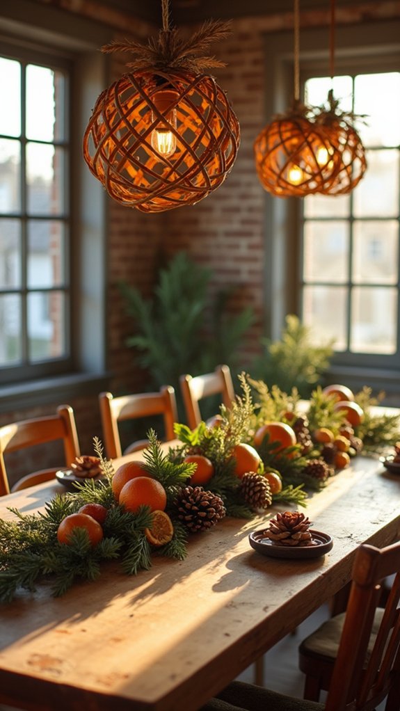 rustic elegance meets warmth