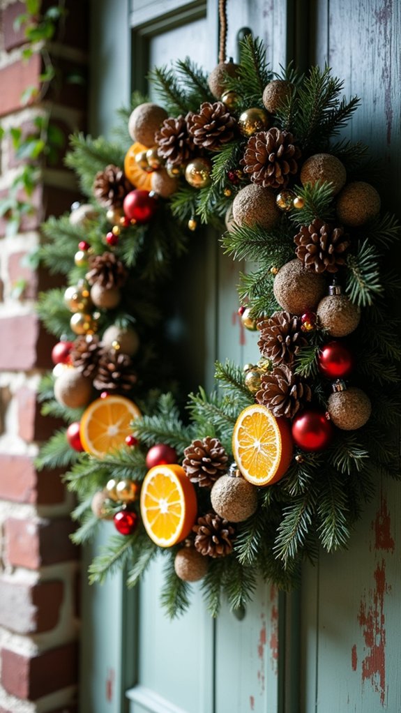 rustic farmhouse charm wreath