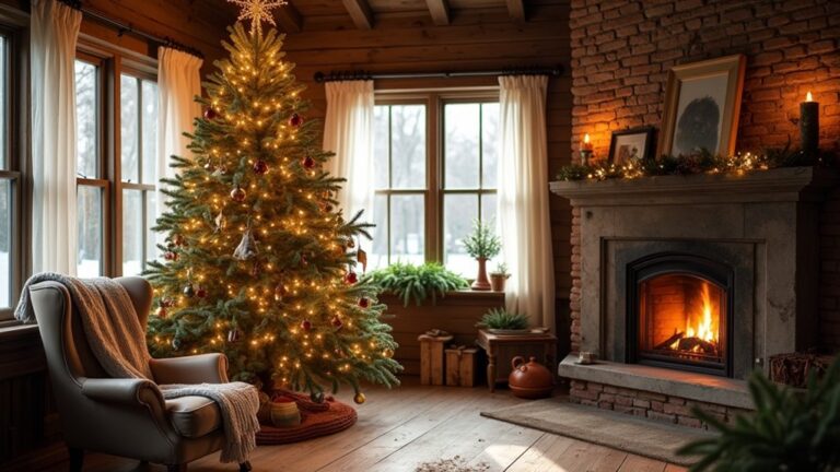 19 Rustic Farmhouse Christmas Tree Ideas That Add Warmth and Charm rustic farmhouse christmas trees