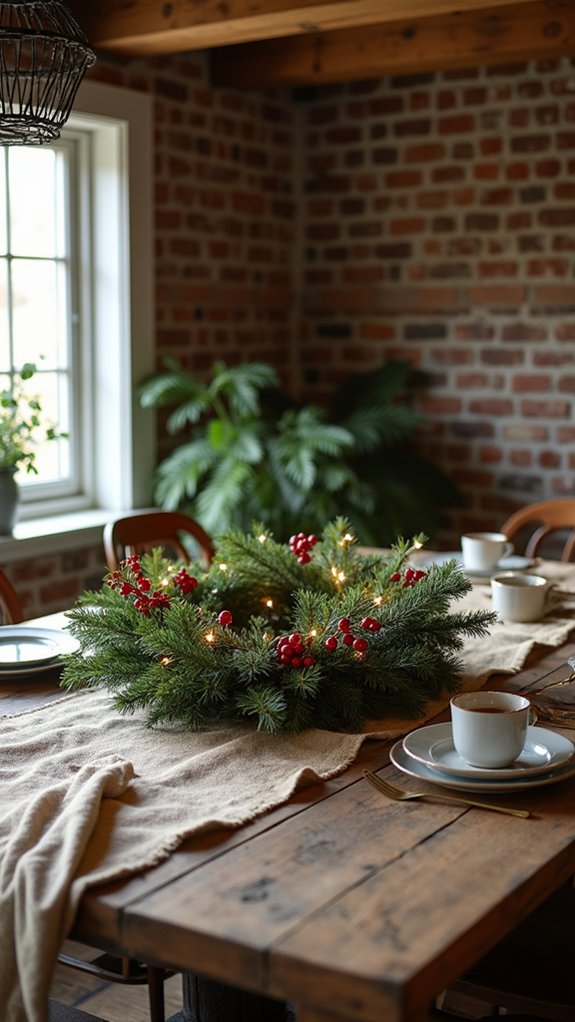 rustic farmhouse holiday decor
