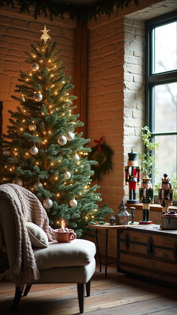 rustic holiday tree decorations