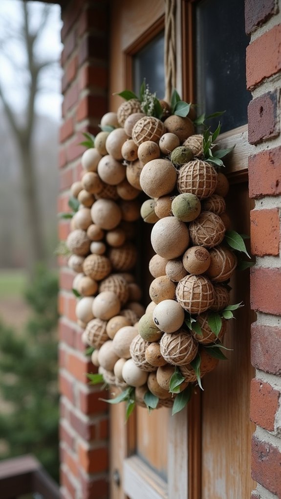 rustic jute twine wreath