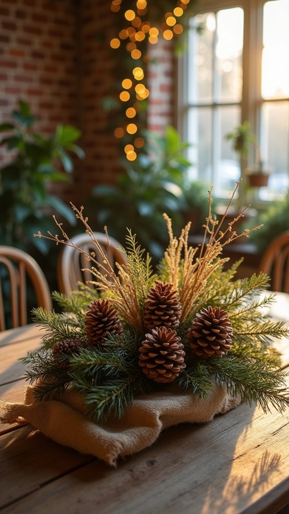 rustic luxurious holiday decor