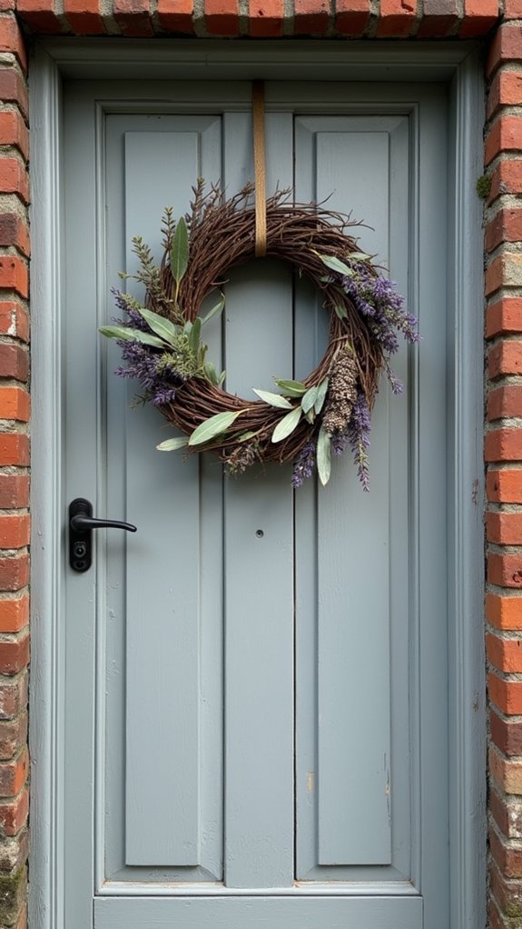 rustic natural seasonal accents