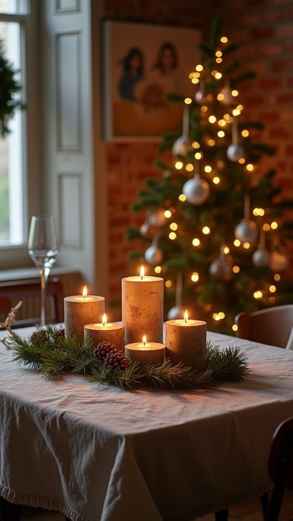 safe warm flickering ambiance