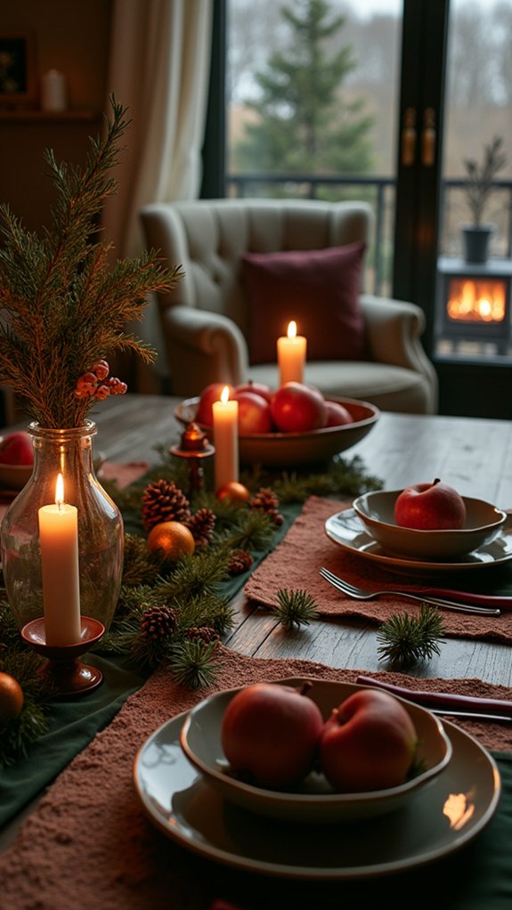 scented elements for atmosphere