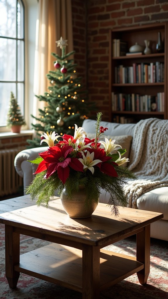seasonal floral home decor