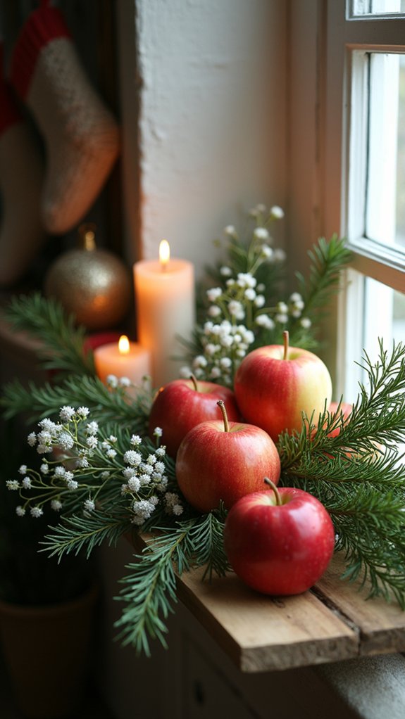 seasonal fruit floral display