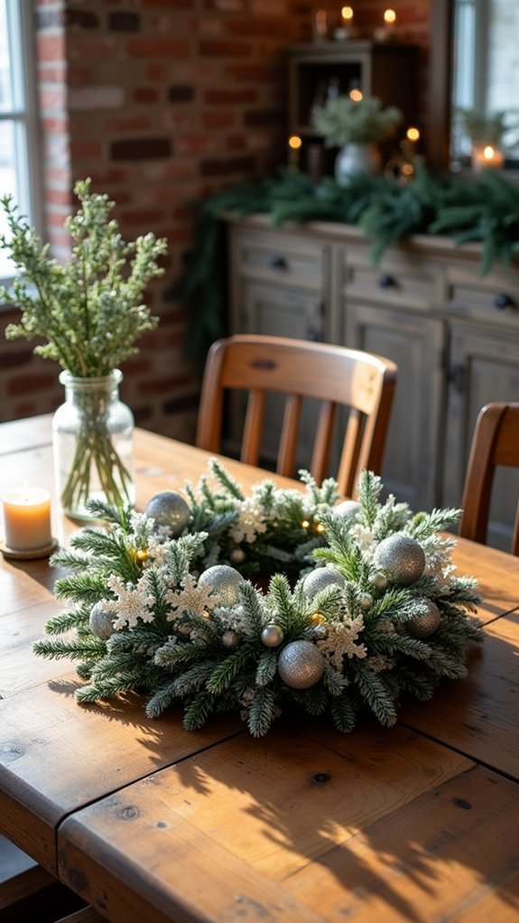 serene frosted winter elegance