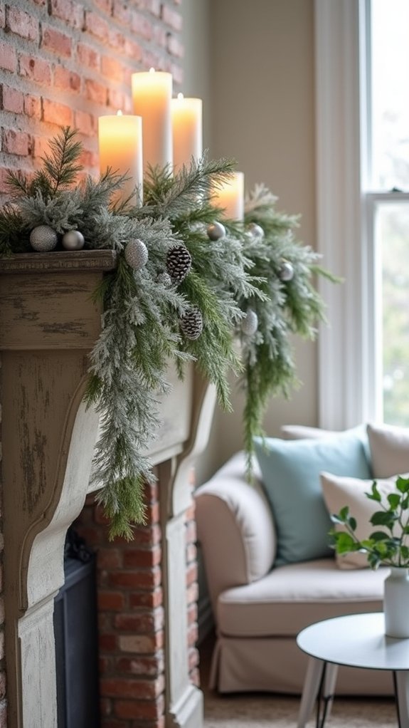 serene minimalist holiday decor