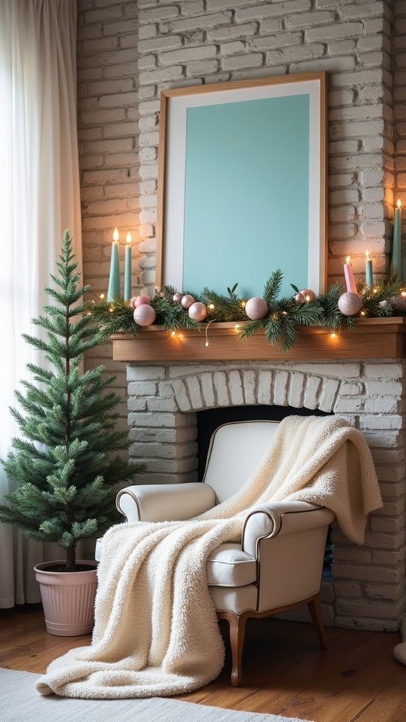 serene powder blue decor