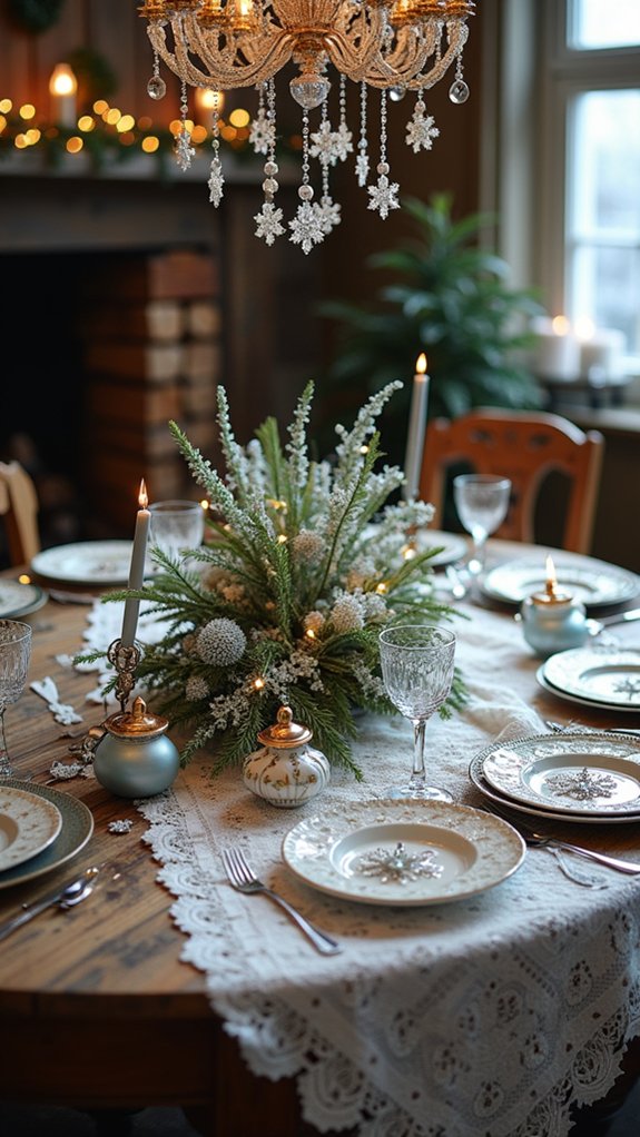serene winter wonderland celebration