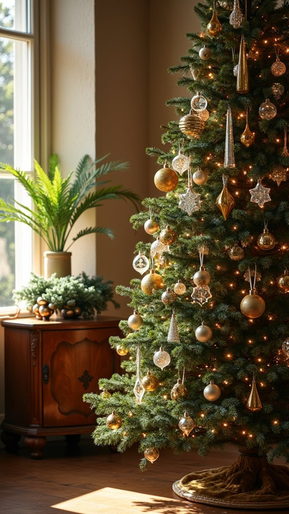 shimmering elegant glass icicles