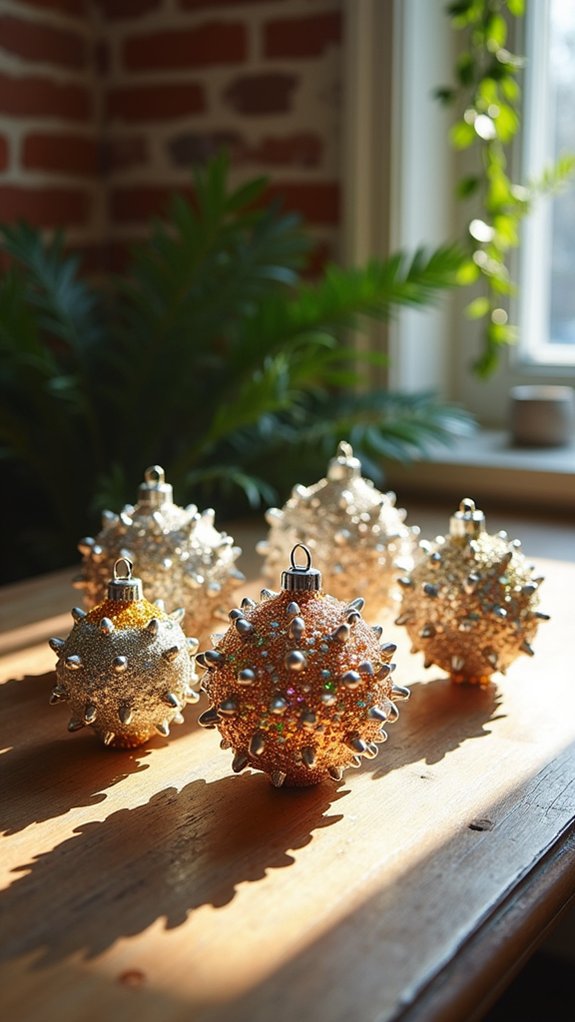 shimmering starburst ornament elegance