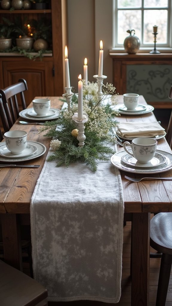 silver velvet winter elegance