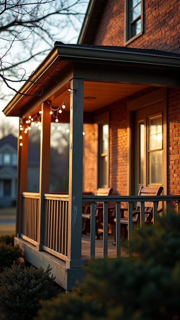 sleek elegant winter lighting