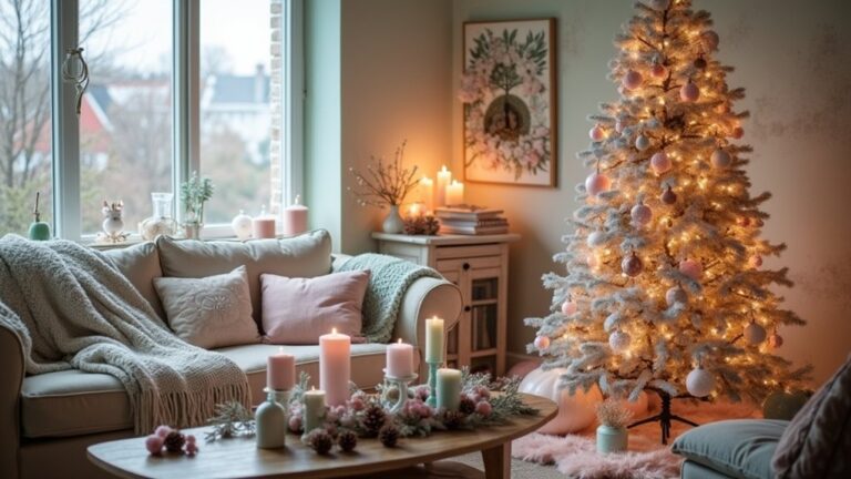 20 Pastel Christmas Decor Ideas That Look Soft and Dreamy soft and dreamy decor