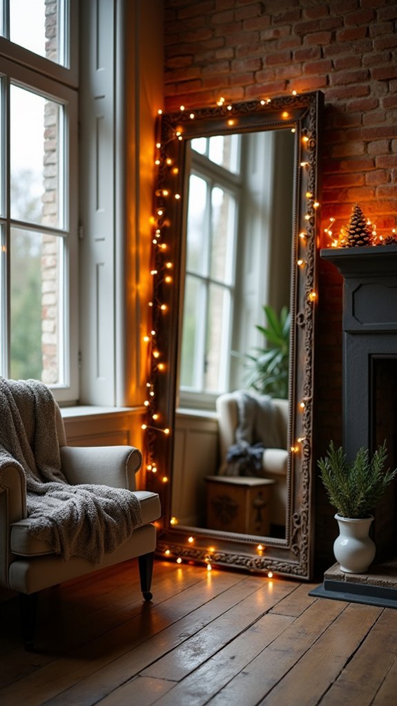 soft lit mirror outlines