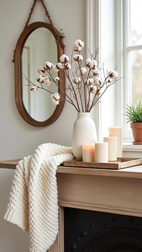 soft whites and textures