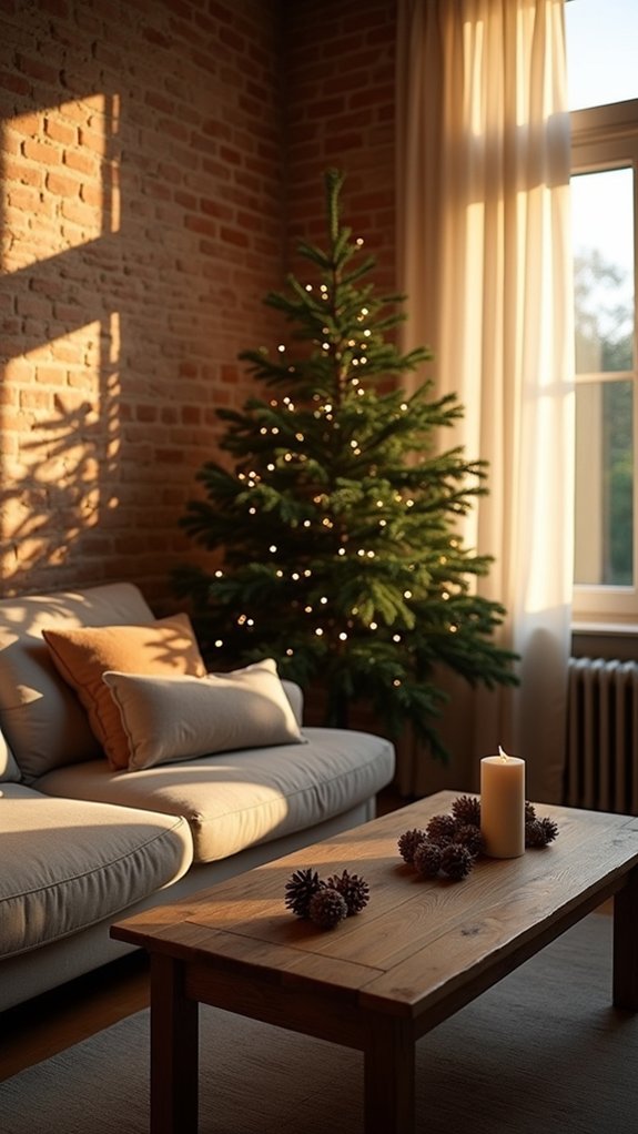 sophisticated holiday wall projections