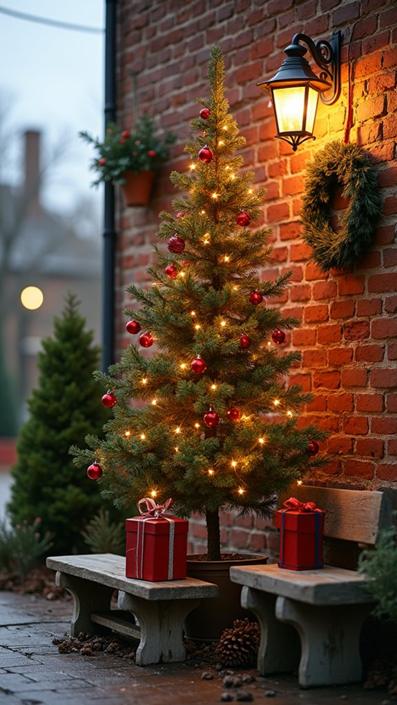 space saving festive decorations