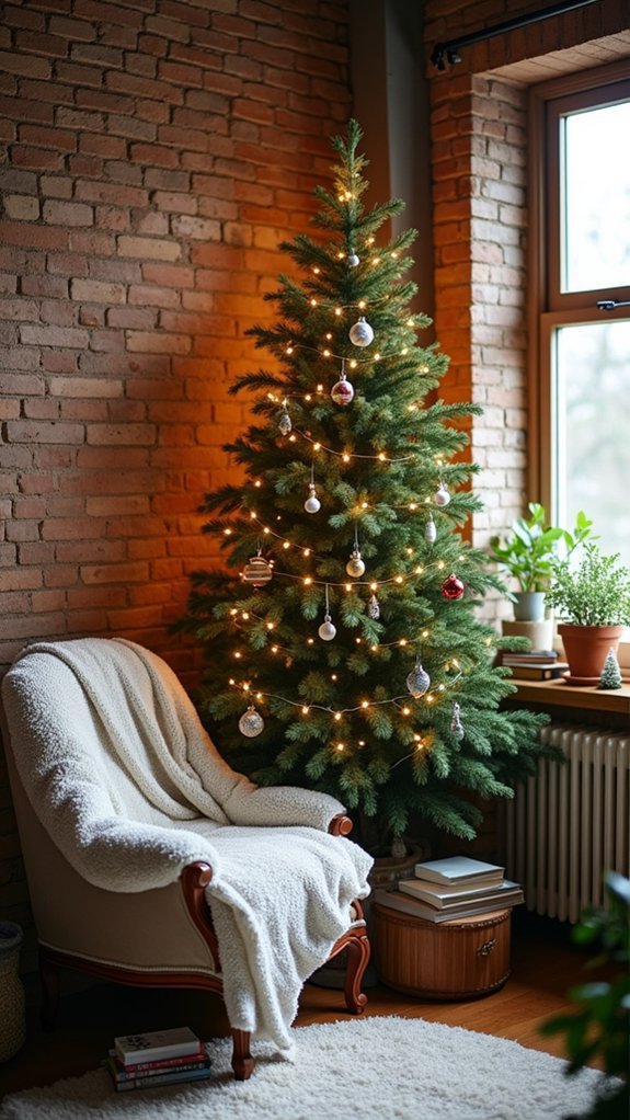 space saving wall mounted tree