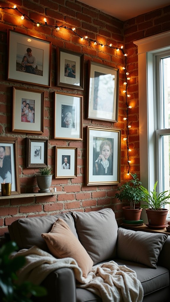 sparkling gallery wall enhancement