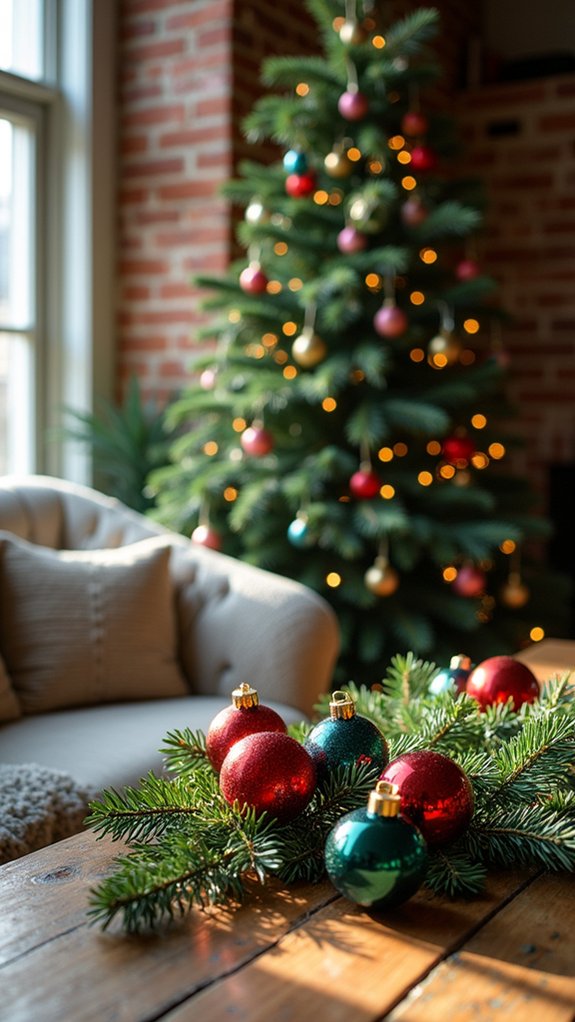 sparkling holiday decor accents