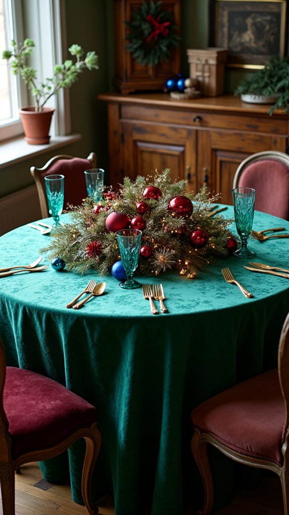 sparkling jewel tone elegance