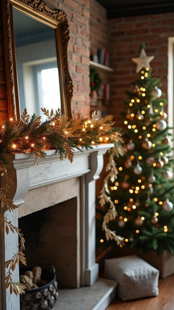 sparkling metallic holiday elegance