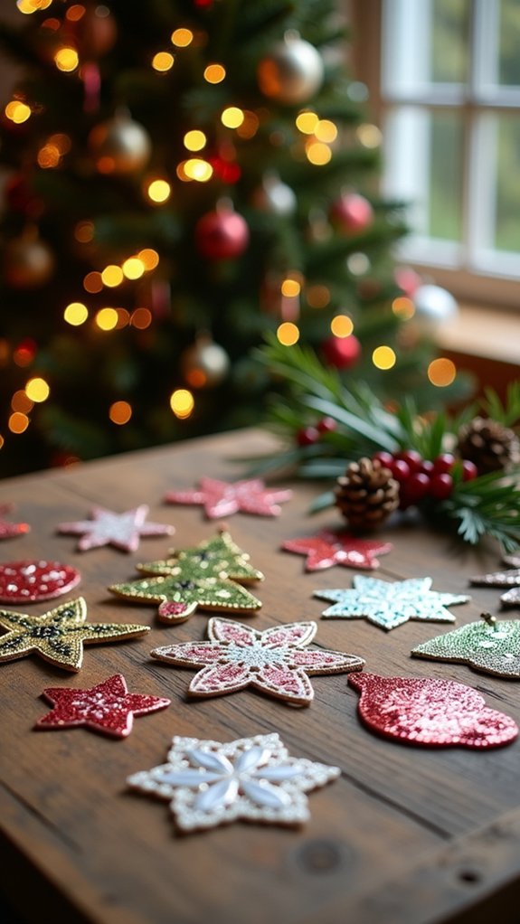 sparkling personalized gift tags