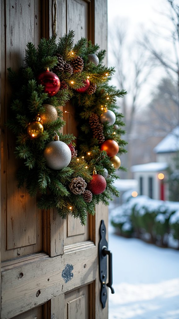 sparkling wreath ornamentation techniques