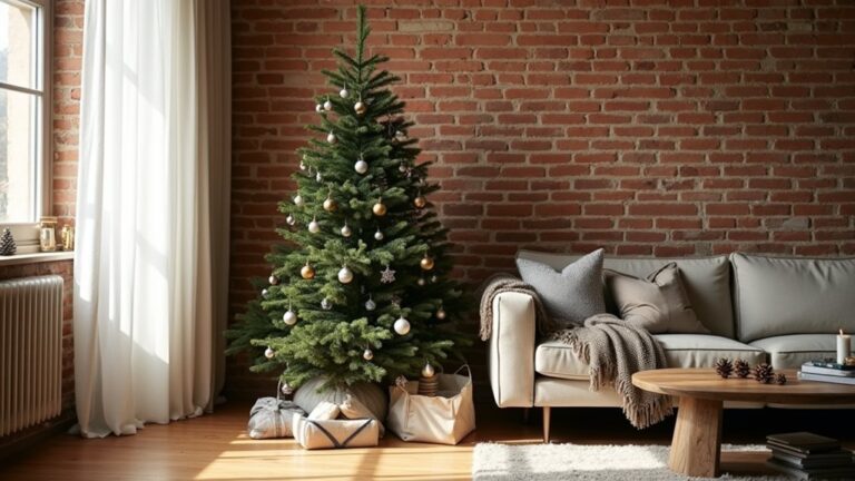 stylish modern christmas trees