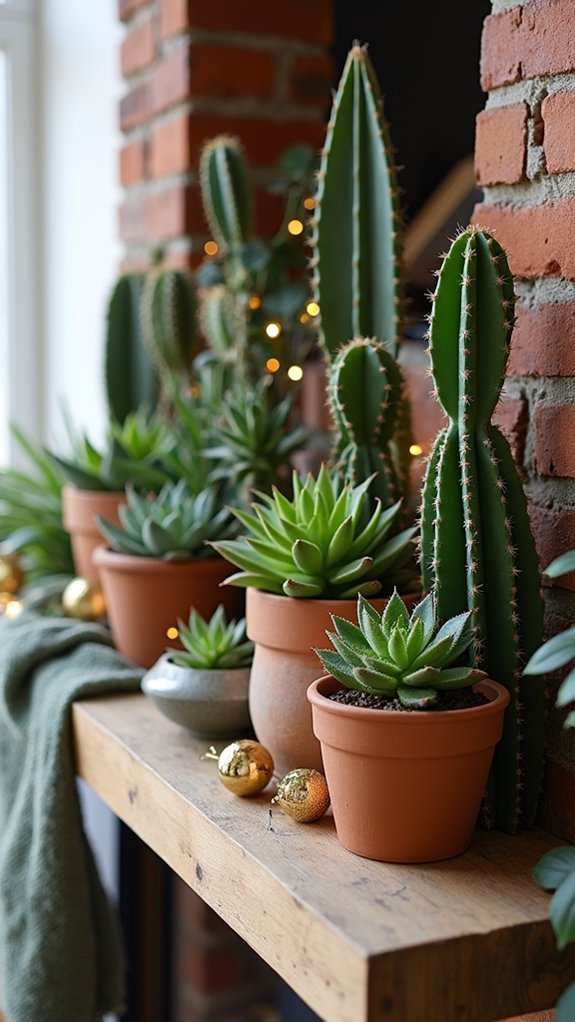 succulent and cactus arrangements